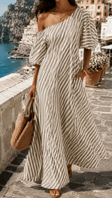 Amalfi Dress | Elegant Maxi with Coastal Ease