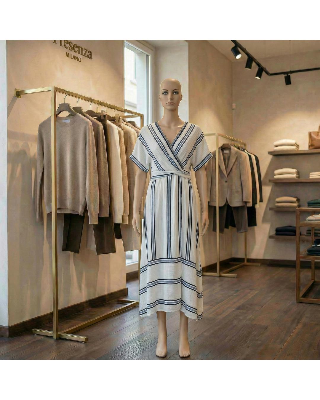 Santorini | Vestido de verano ligero y elegante - Camila Fashions