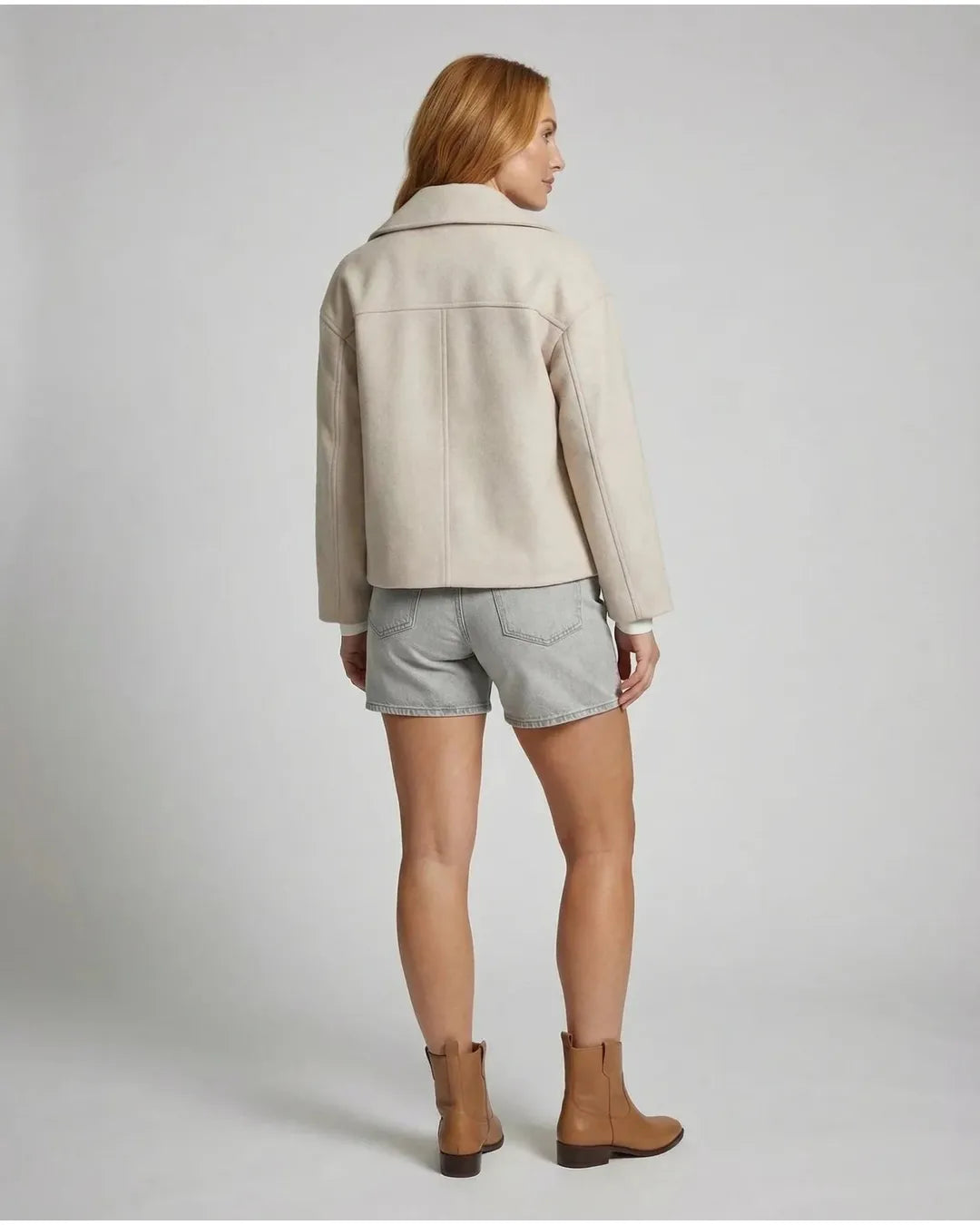 Adriana | Chaqueta cruzada elegante con botones - Camila Fashions