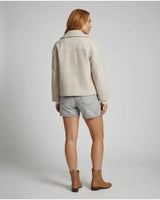 Adriana | Elegant Double-Breasted Button Jacket - Camila Fashions