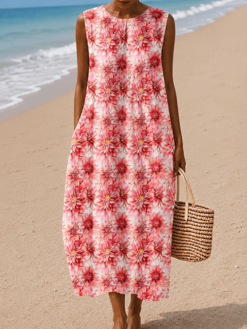 Patricia - Women’s Casual Sleeveless Dress