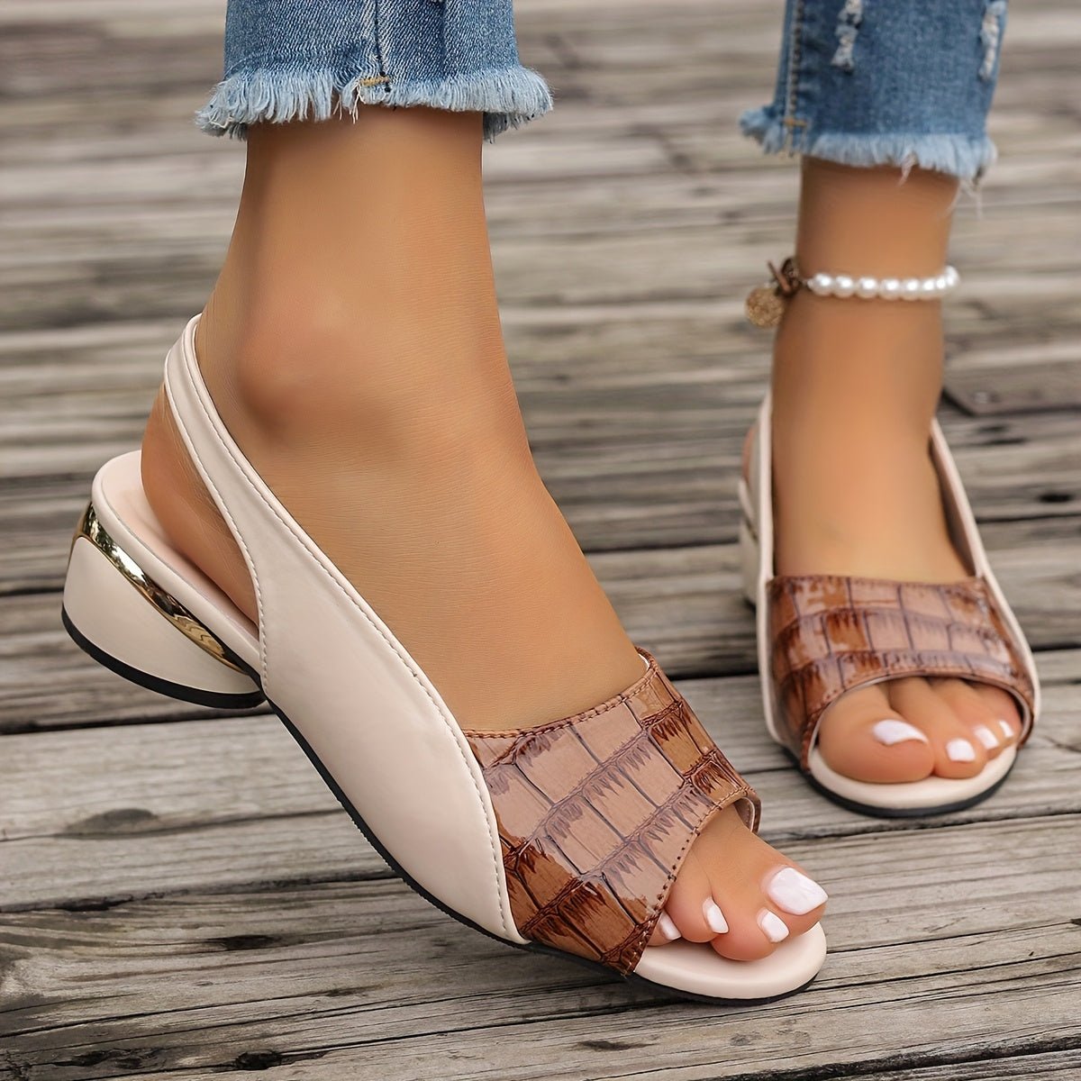 VALERINA MILANO | Sandalias elegantes comodidad Carlota