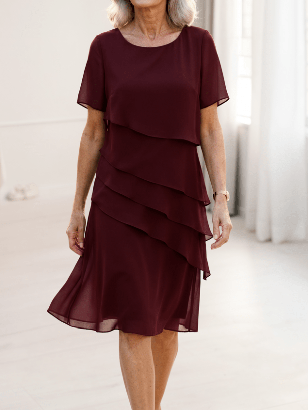 Linda | Vestido elegante y cómodo con volantes