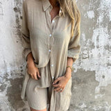 Siena - Conjunto casual con corte relajado