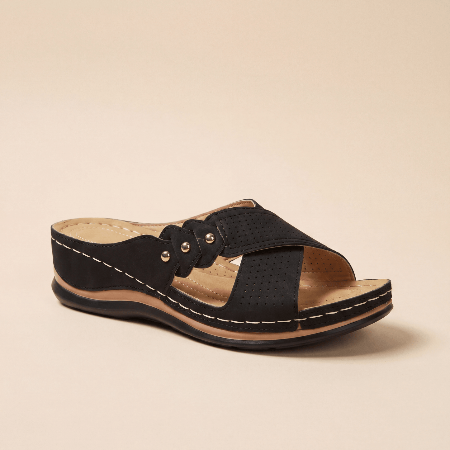 Comfora™ | Sandalias de cuña ligeras y estables para confort todo el día