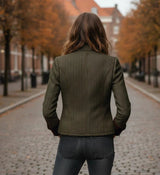 Daniela | Chaqueta elegante con detalles de terciopelo