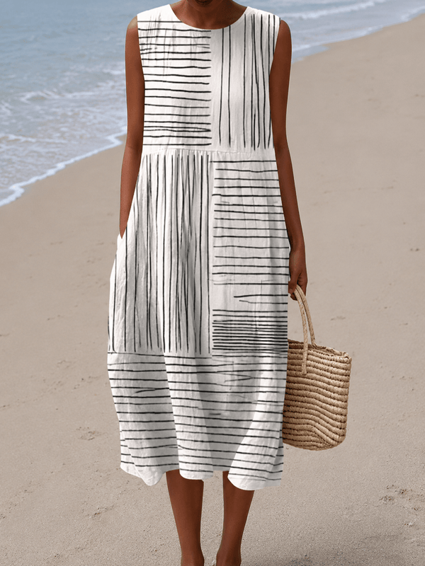 Rina™ Printed Midi Dress