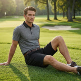 Gael - Pantalones cortos de golf elásticos