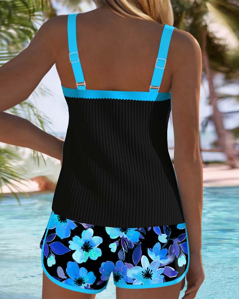 Valerina Milano® | Conjunto de tankini elegante de dos piezas