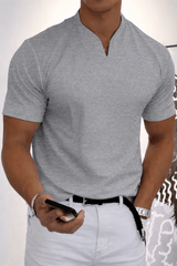 Pablo - Camiseta con cuello en V transpirable y corte clásico