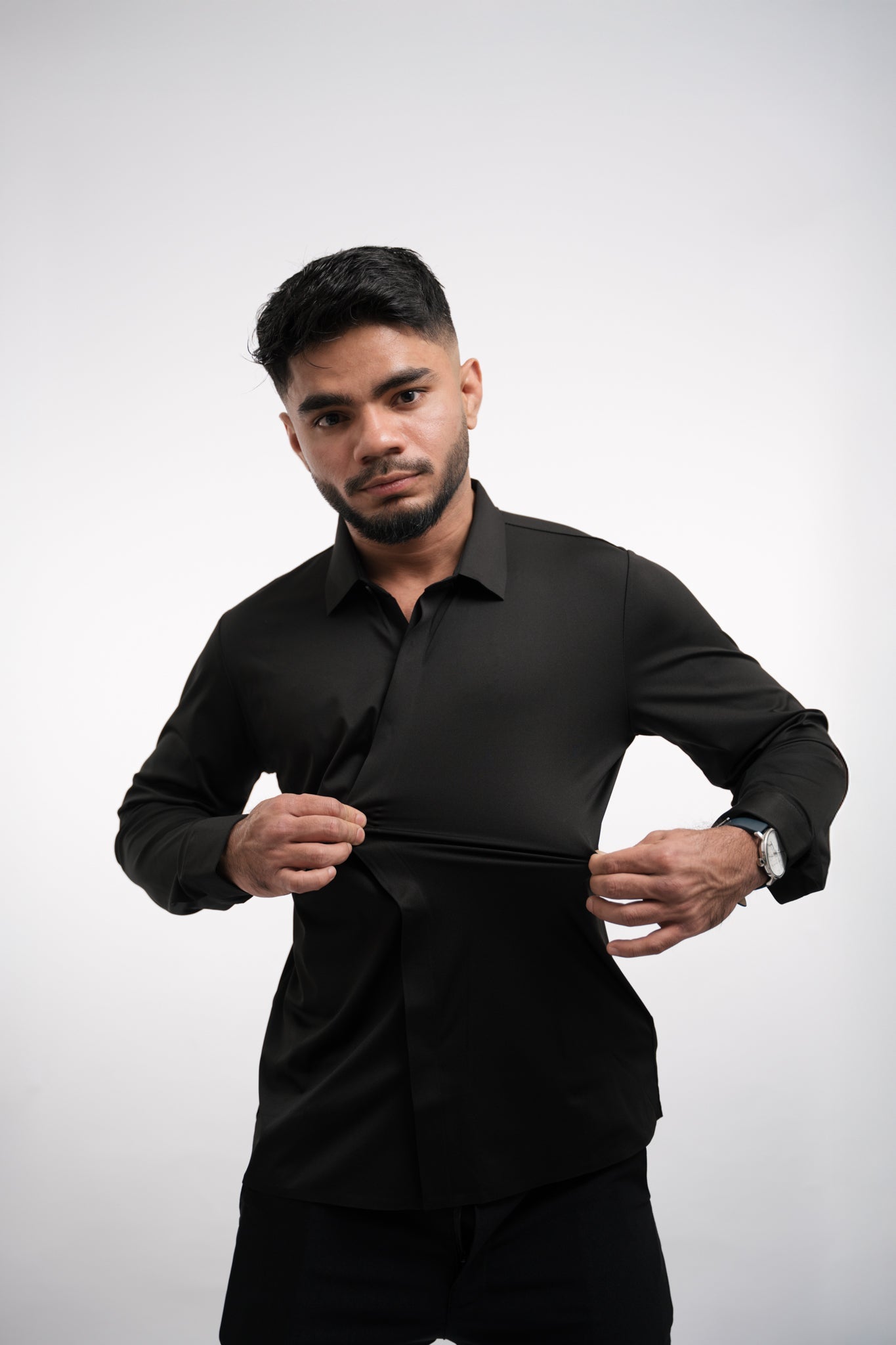 Alfonso Camisa con Botones Antiarrugas