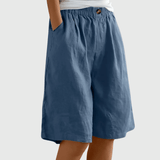 Madeleine | Ruime Shorts met Elastische Taille