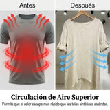 Cristina - Túnica de manga larga con bajo asimétrico