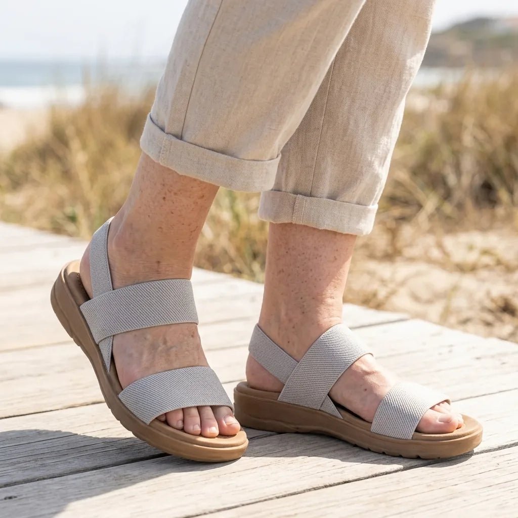 Sandalias Elásticas y Ligeras para una Comodidad que dura Todo el Día