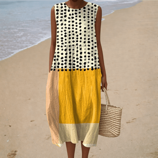 Vestido de verano cómodo sin mangas