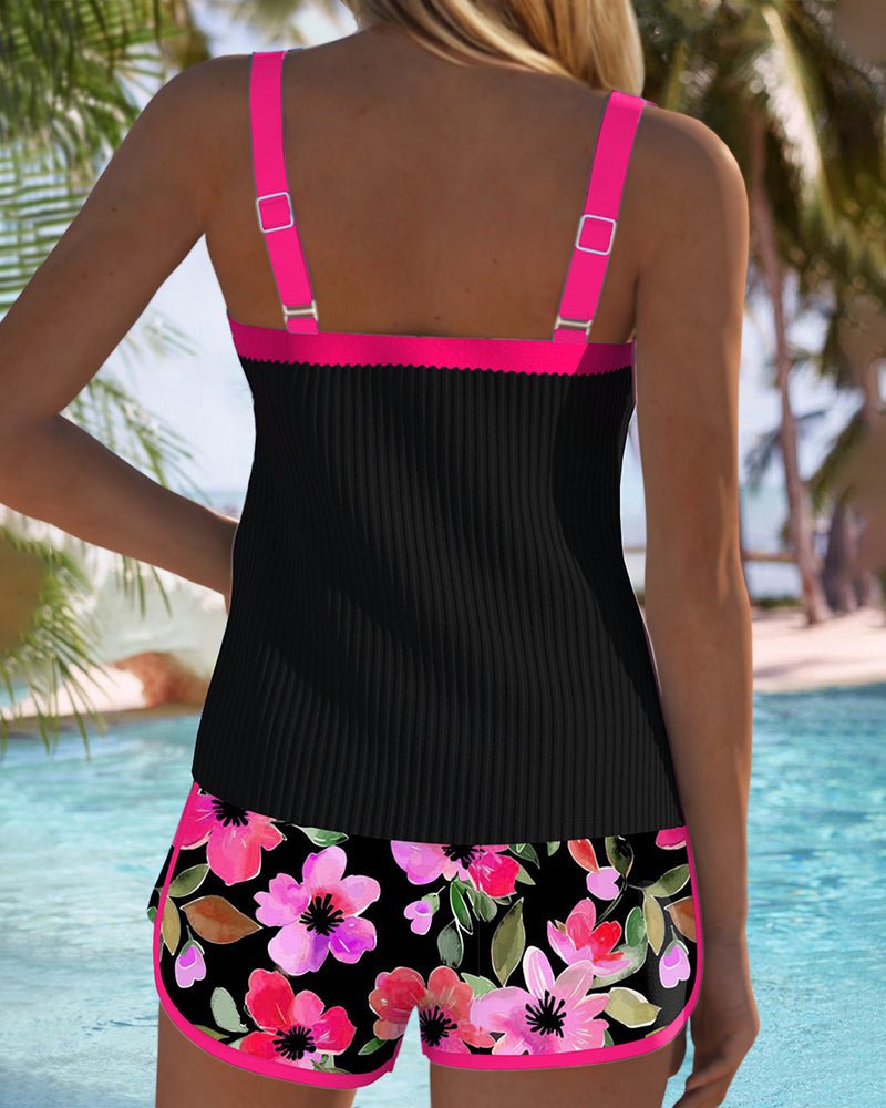 Valerina Milano® | Conjunto de tankini elegante de dos piezas