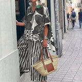 Valentina - Conjunto estampado de dos piezas