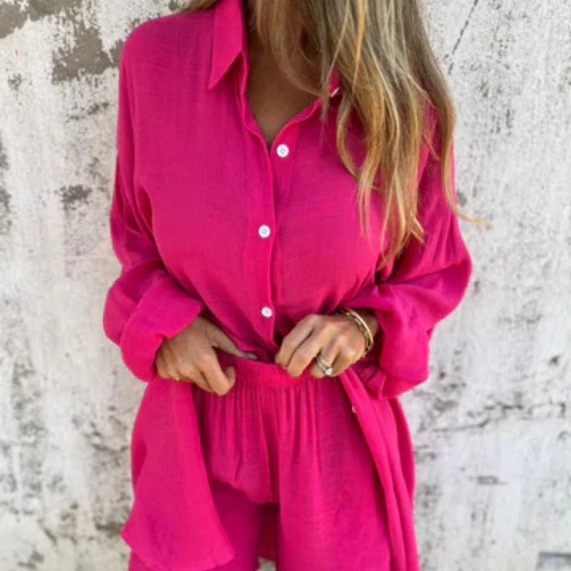 Siena - Conjunto casual con corte relajado