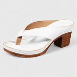 Orthopedic Occasion Real Leather Heels