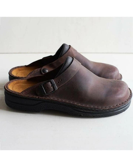 Lucas | Mocasines ortopédicos de piel para hombre - Camila Fashions