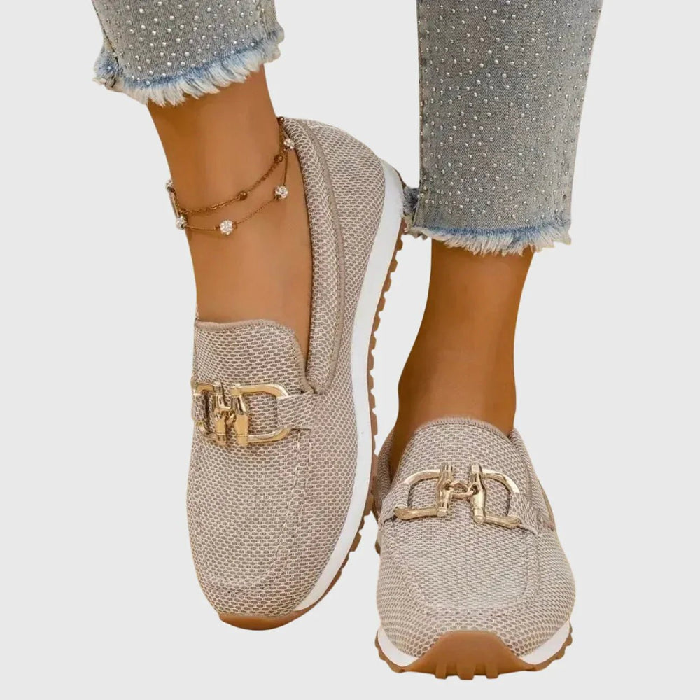 Loreta - Zapatillas ortopédicas de tejido transpirable