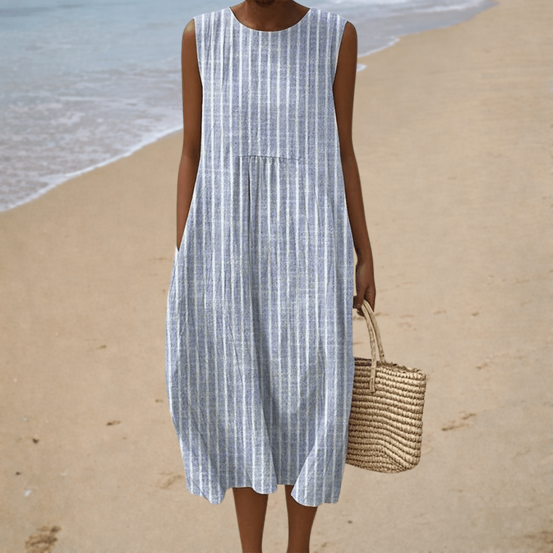Vestido de verano cómodo sin mangas