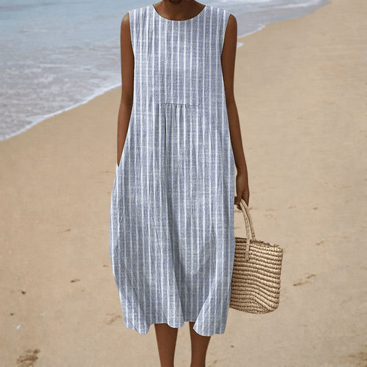 Vestido de verano cómodo sin mangas