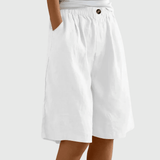 Madeleine | Ruime Shorts met Elastische Taille
