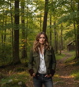 Daniela | Chaqueta elegante con detalles de terciopelo