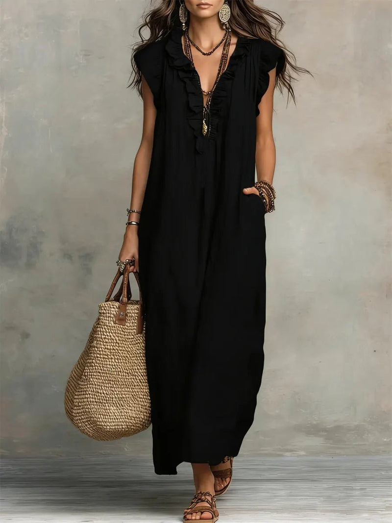 Camélia | Bohemian Maxi Dress
