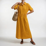Lisandra - Vestido camisero fluido de verano