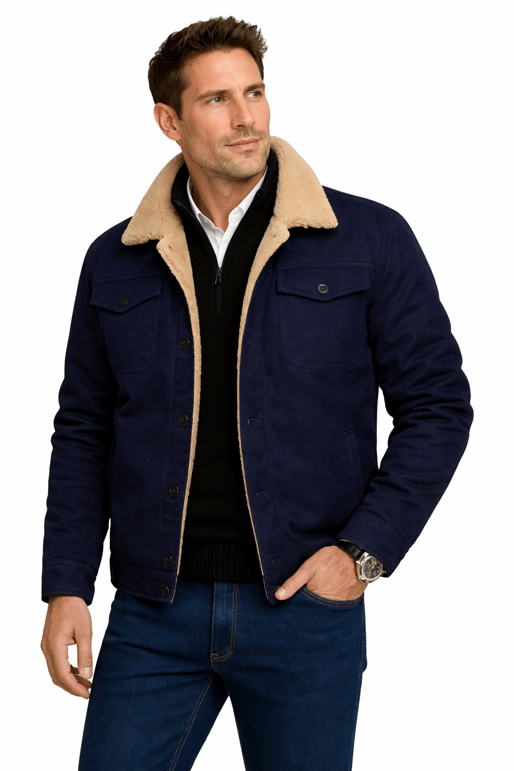 David | Chaqueta Bomber con Estilo