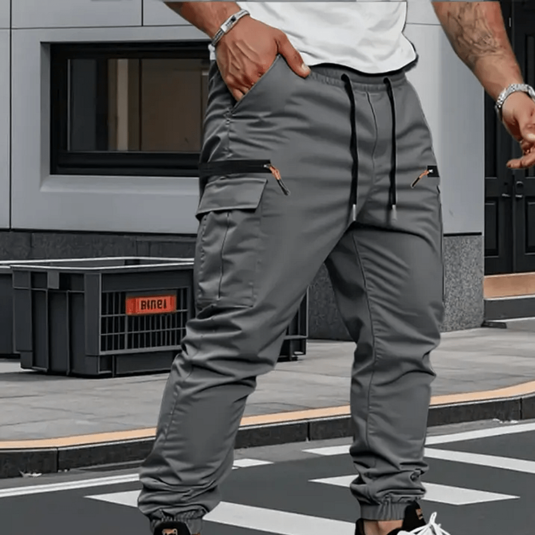 Omar™ | Pantalón jogger cargo elástico para hombre