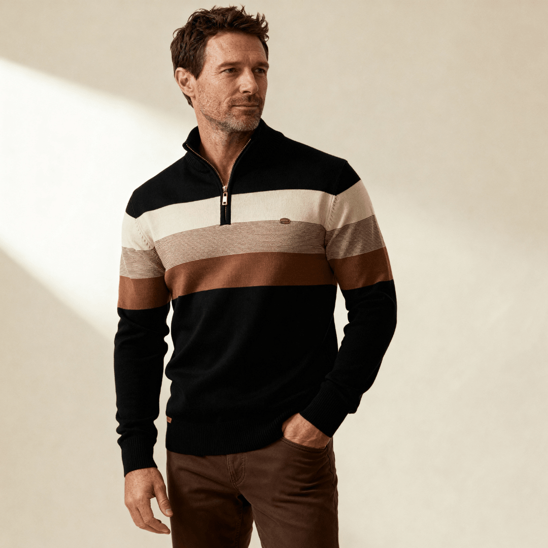 Bruno Jersey con Cremallera Quarter Zip