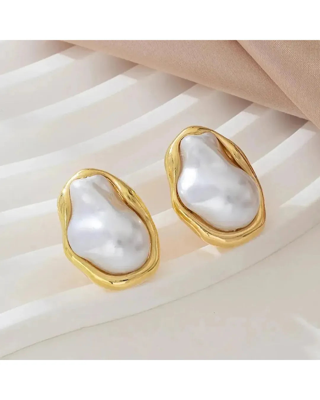 PENDIENTES PERLA - Camila Fashions