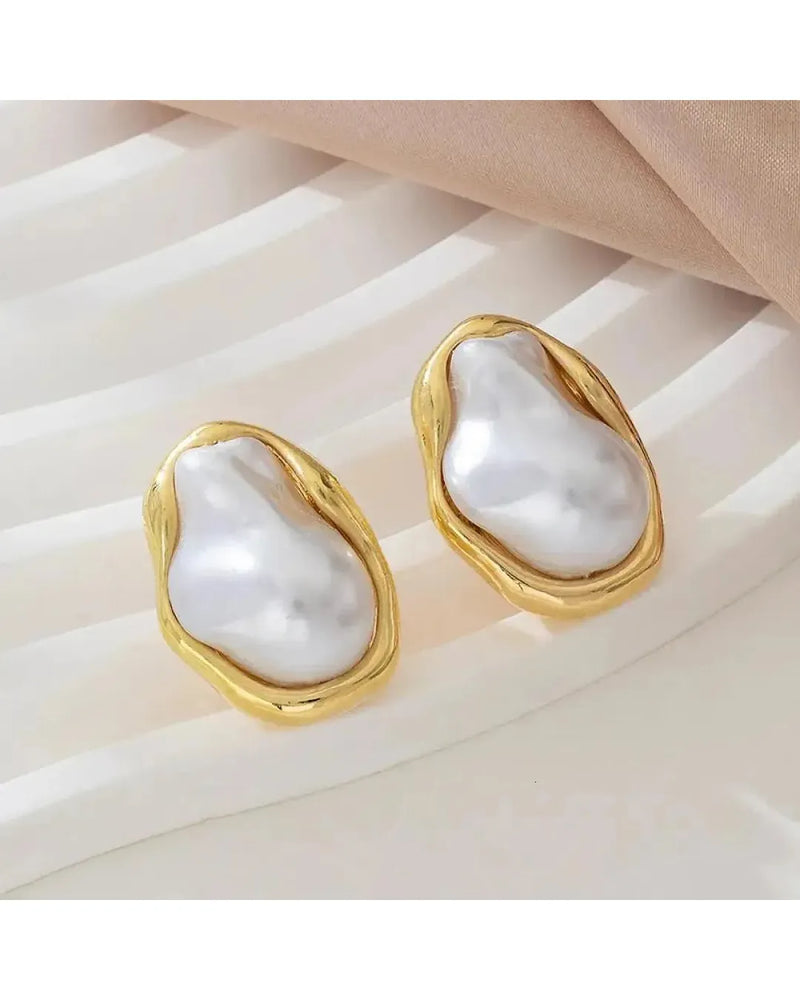 PEARL EARRINGS - Camila Fashions