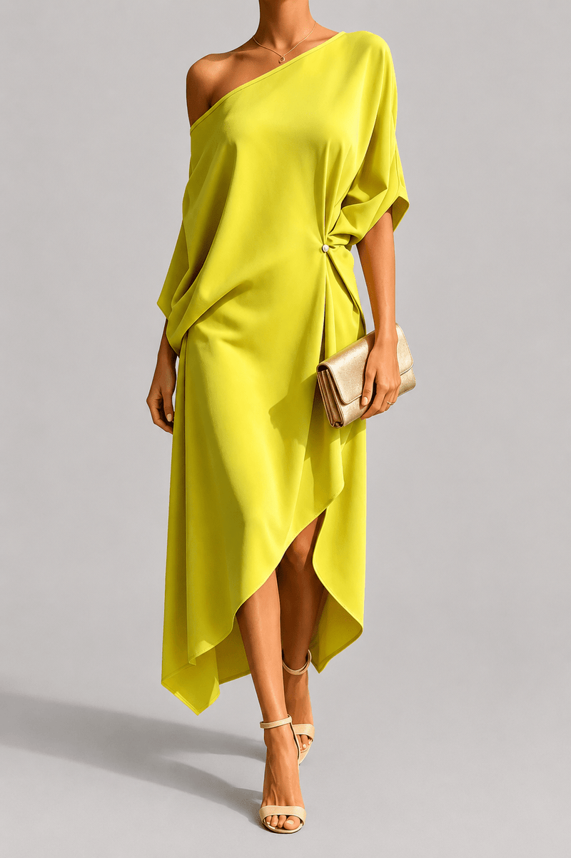 Camila | Elegant Asymmetrical Dress