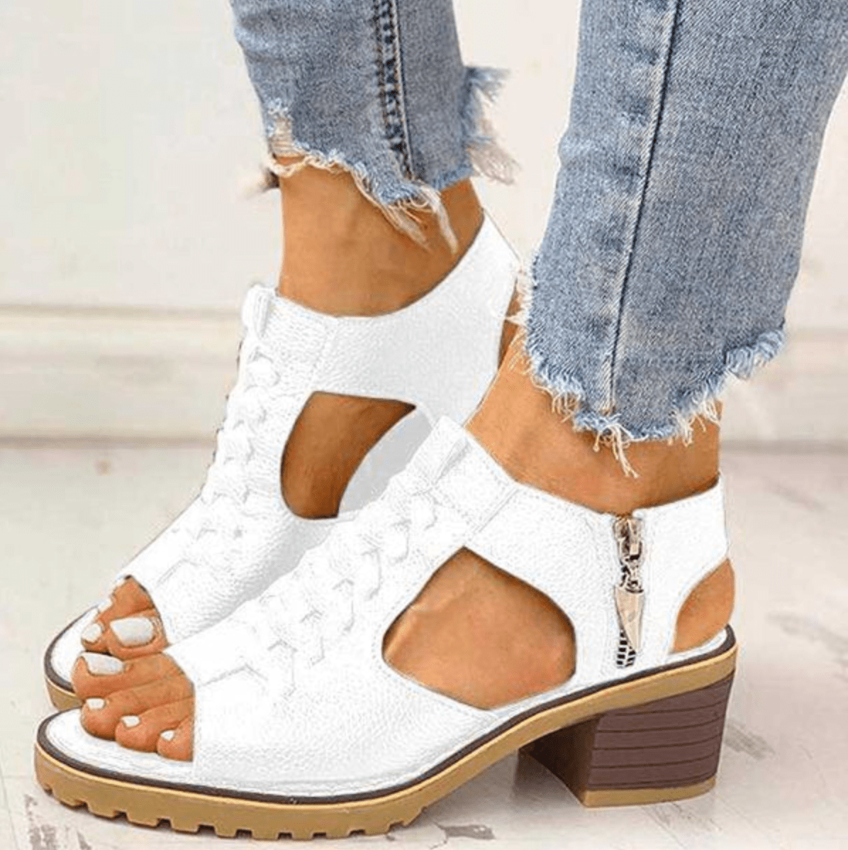 Ona™ | Sandalias elegantes de tacón alto