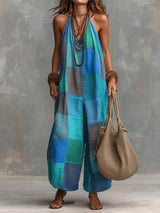 Bohème™ | Bohemian Patchwork Jumpsuit