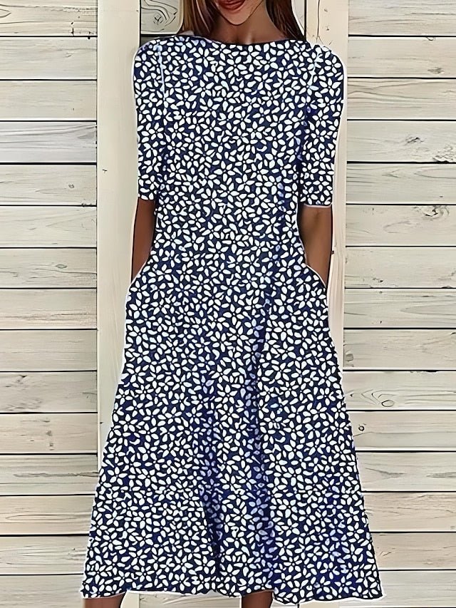Ana | Vestido Coastal Bloom