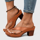 Orthopedic Occasion Real Leather Heels