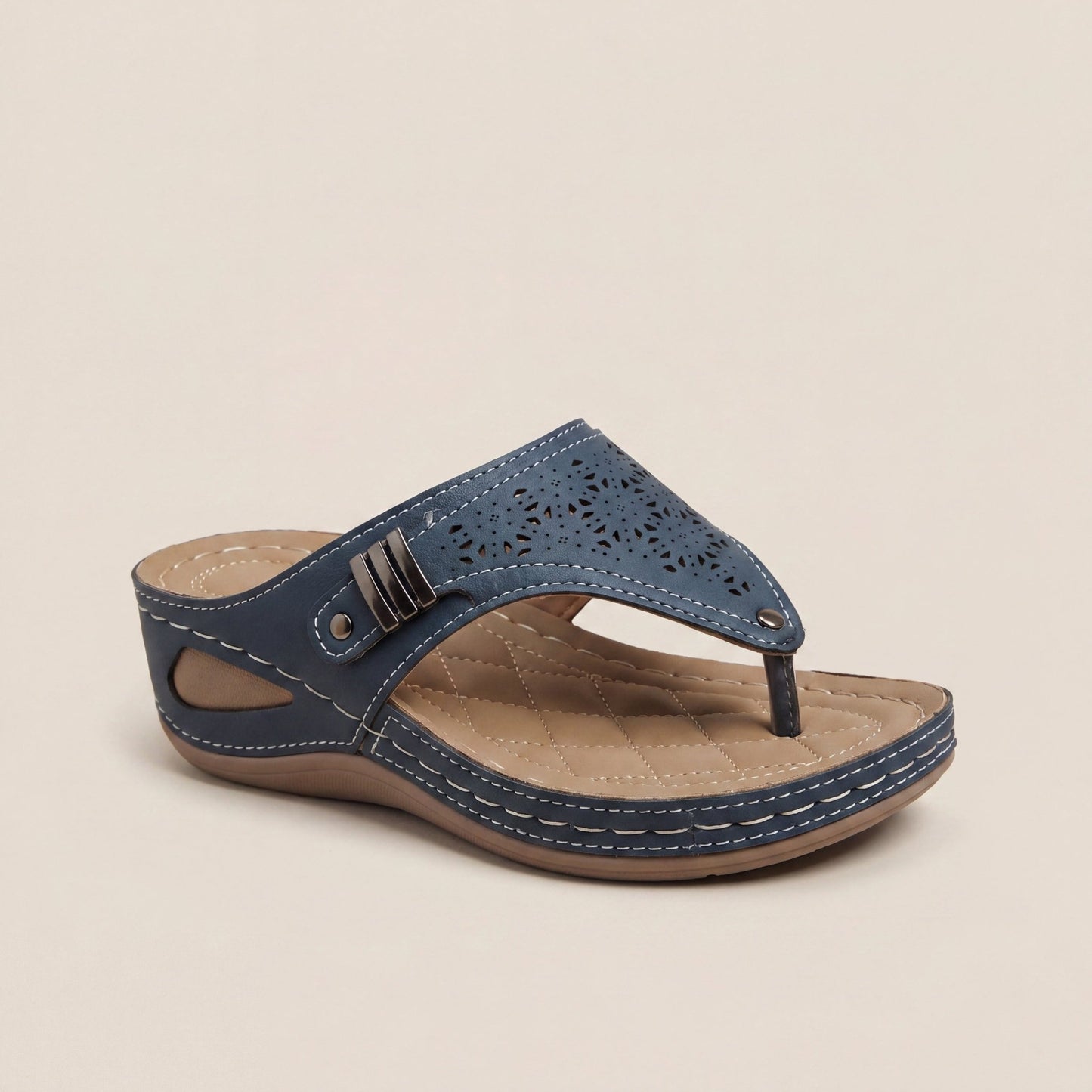 Andrea | Sandalias con cuña confort y sujeción