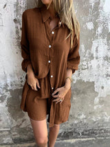 Siena - Conjunto casual con corte relajado