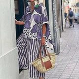 Valentina - Conjunto estampado de dos piezas