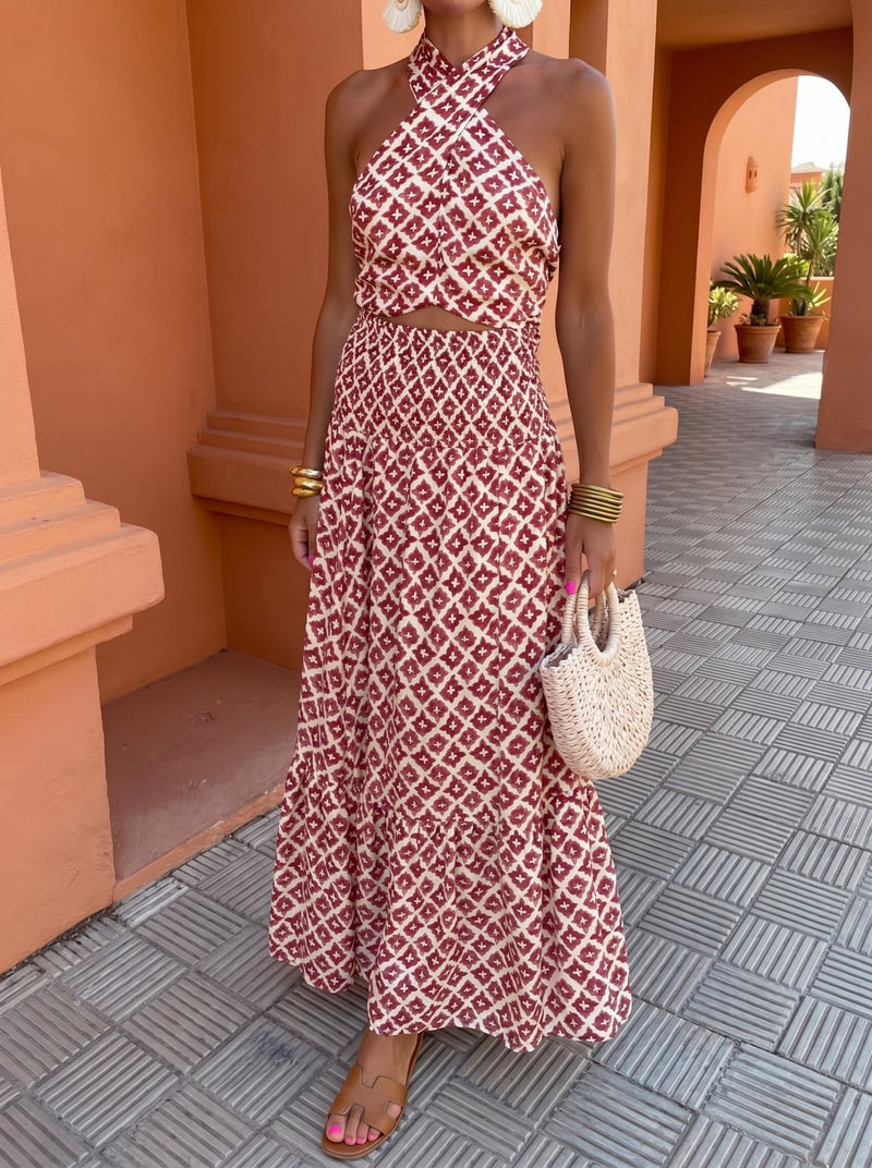 Elsa | An elegant set with an off-the-shoulder design