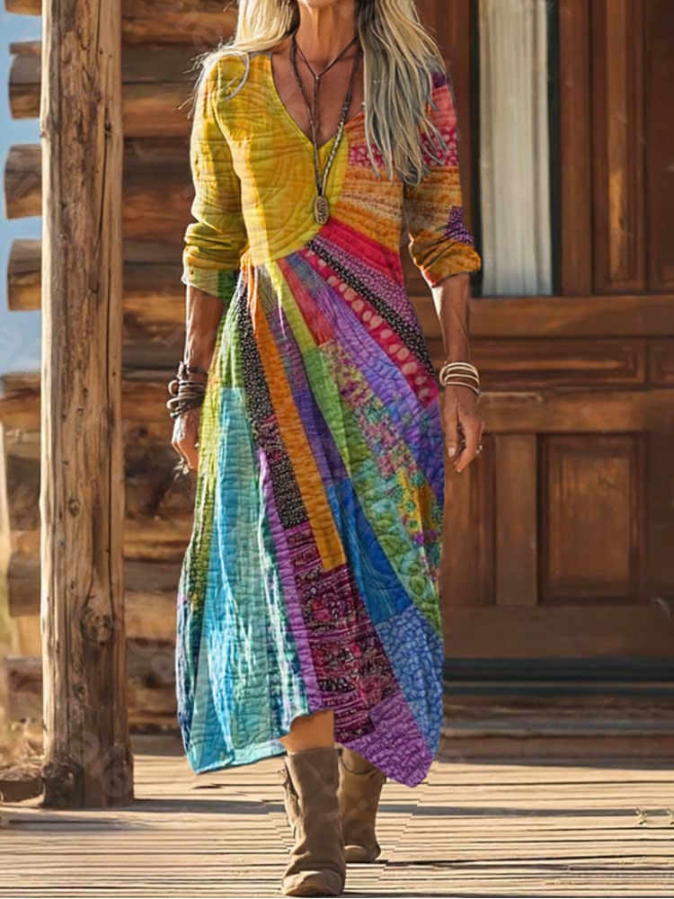 Luna | Vestito Boho con Design Estivo