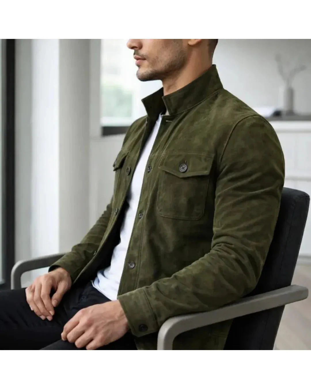 Mario - Chaqueta de inspiración militar con presencia elegante - Camila Fashions