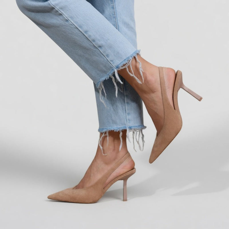 Élizabeth™ — Slingback Stiletto Pumps, Parisian Elegance