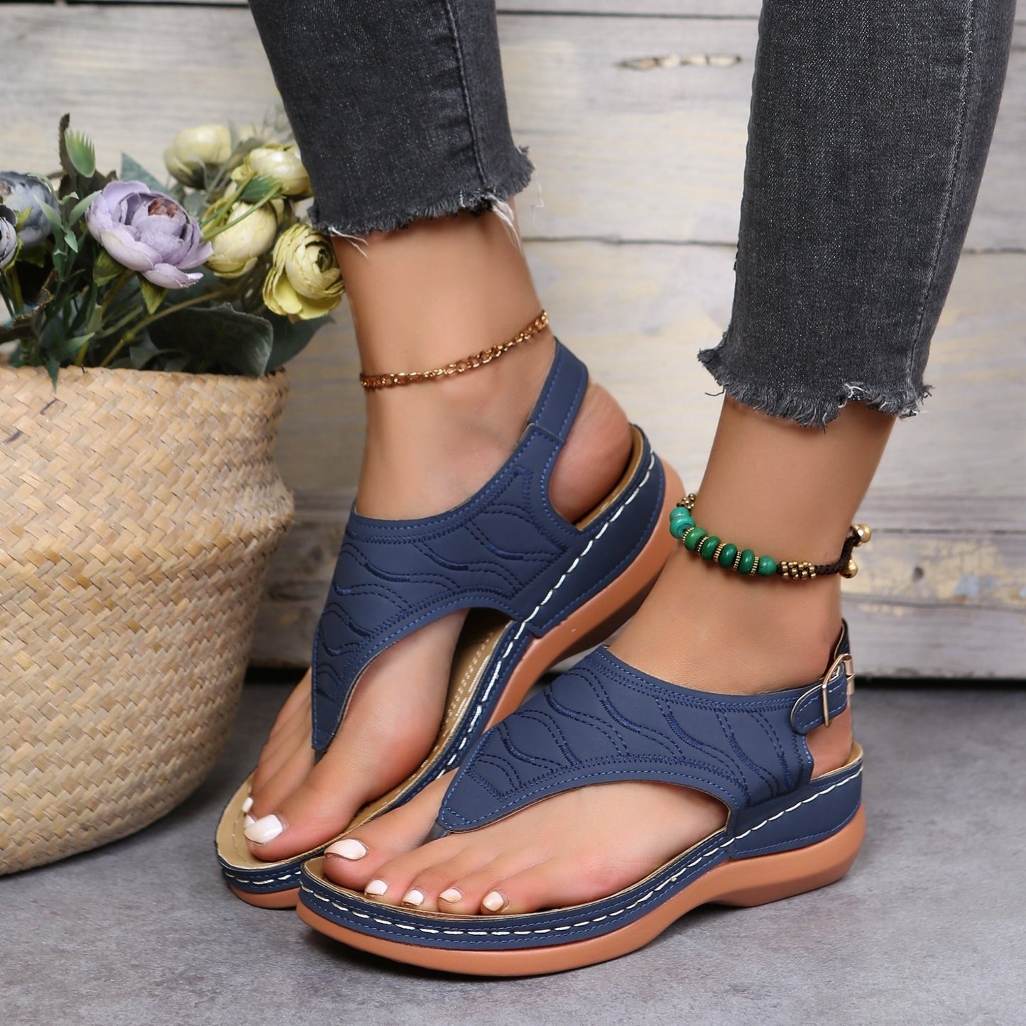 VALERINA MILANO | Sandalias comodidad ergonómico Adela