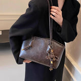 Renata - Bolso vintage de piel sintética